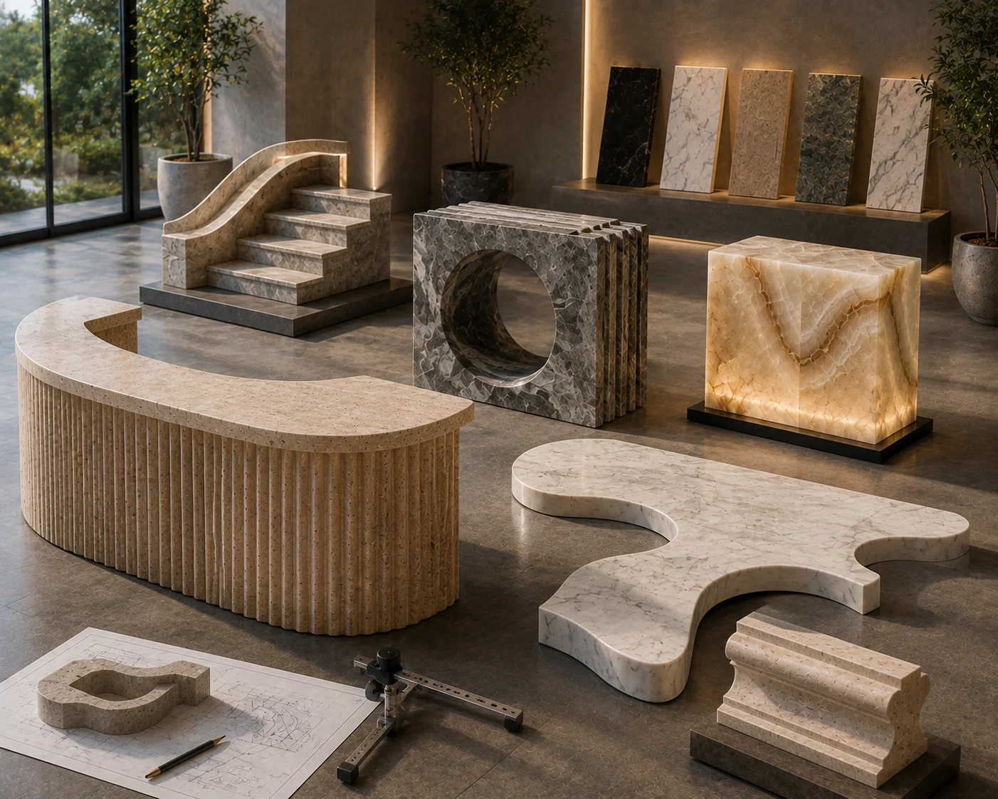 Custom Stone Pieces