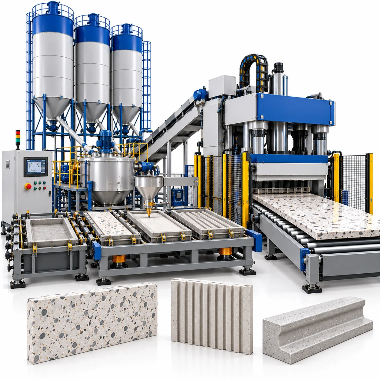 Artificial Stone & Precast Production Machinery