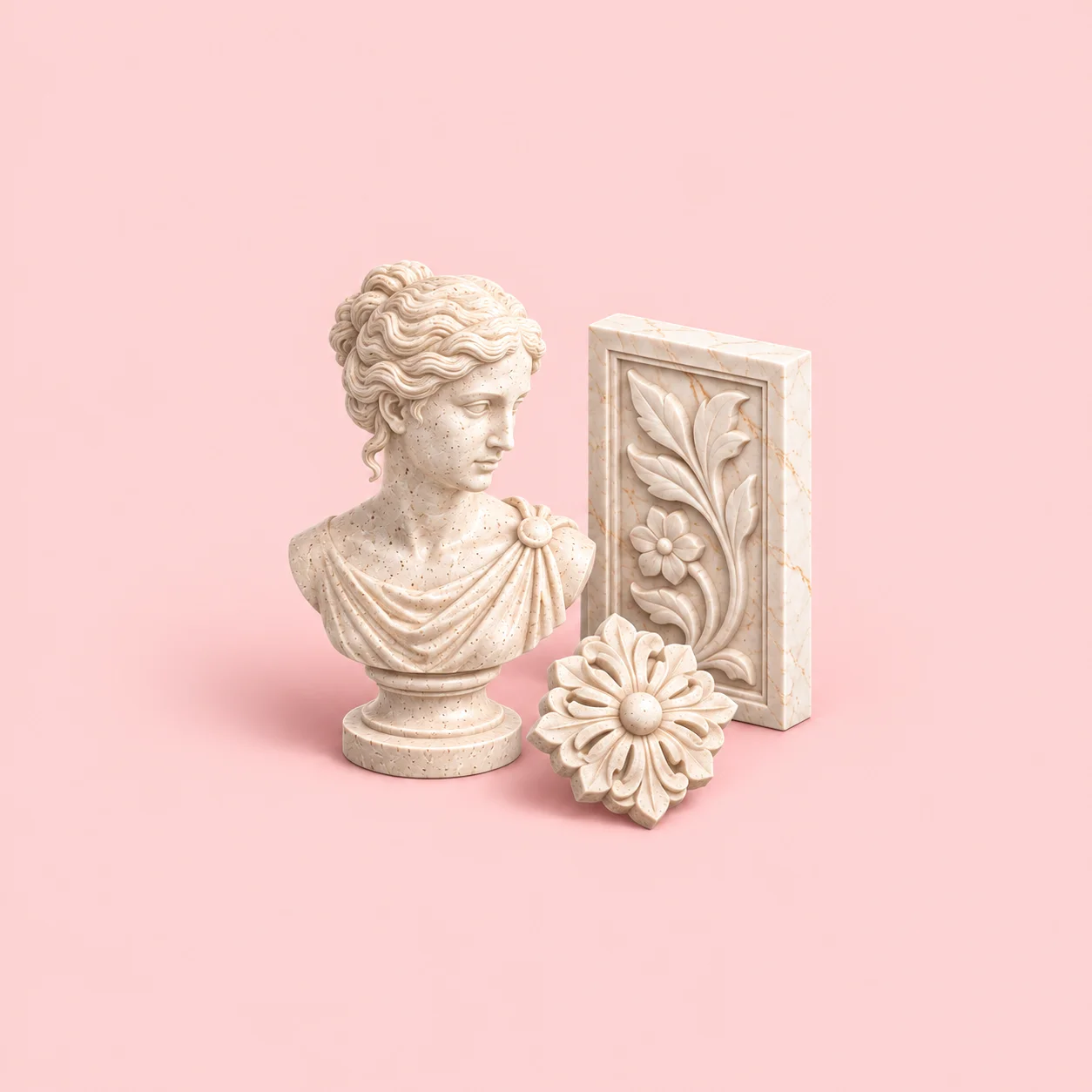 Sculptures, Reliefs & Handicrafts