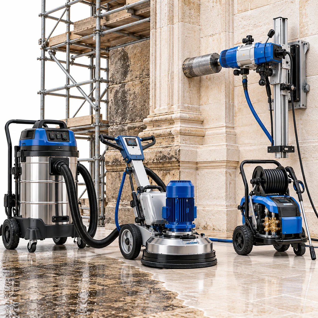 Restoration & On-Site Stone Machinery